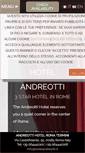 Mobile Screenshot of hotelandreotti.it